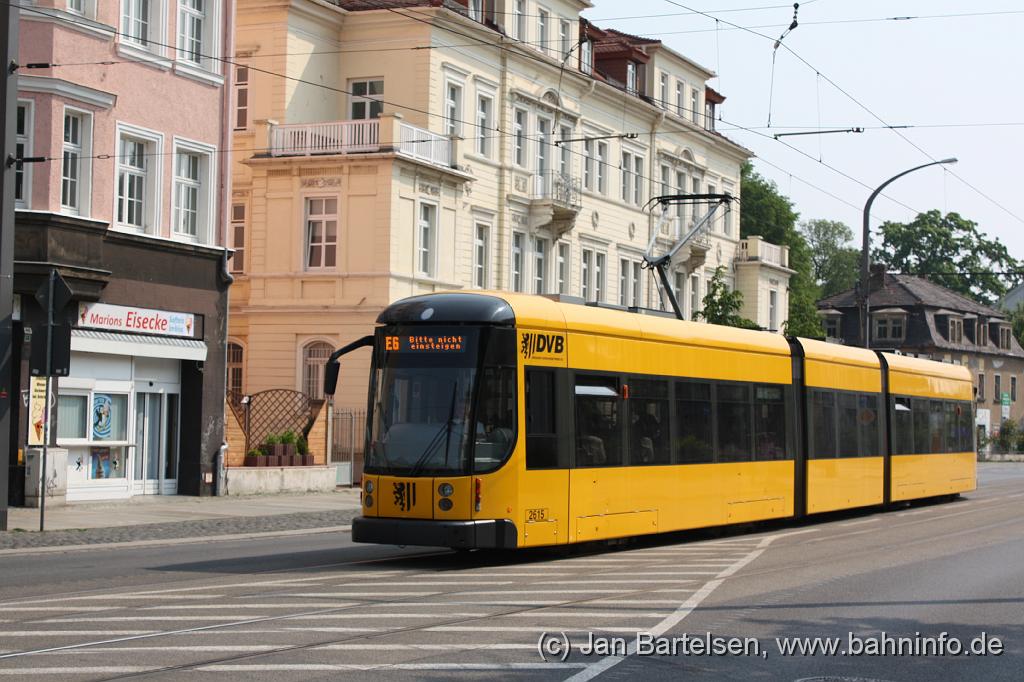 IMG_1584.jpg - Wagen 2615 zwischen Albertplatz und Bf. Neustadt